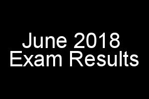 IGNOU Term End Exam June 2018 Result