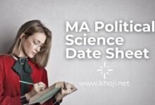 IGNOU MA Poltical Science Date Sheet