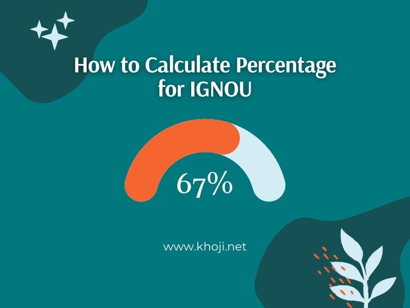 How to Calculate Percentage for IGNOU